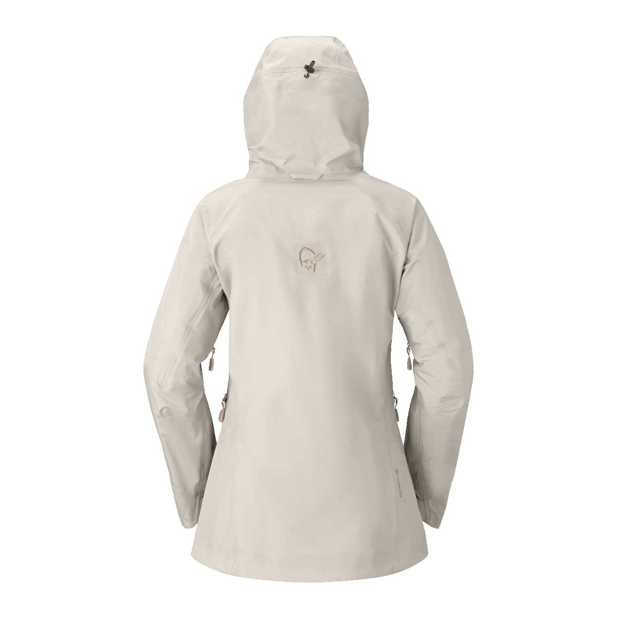 Norrona More GoreTex Jacket Women's in Oatmeal